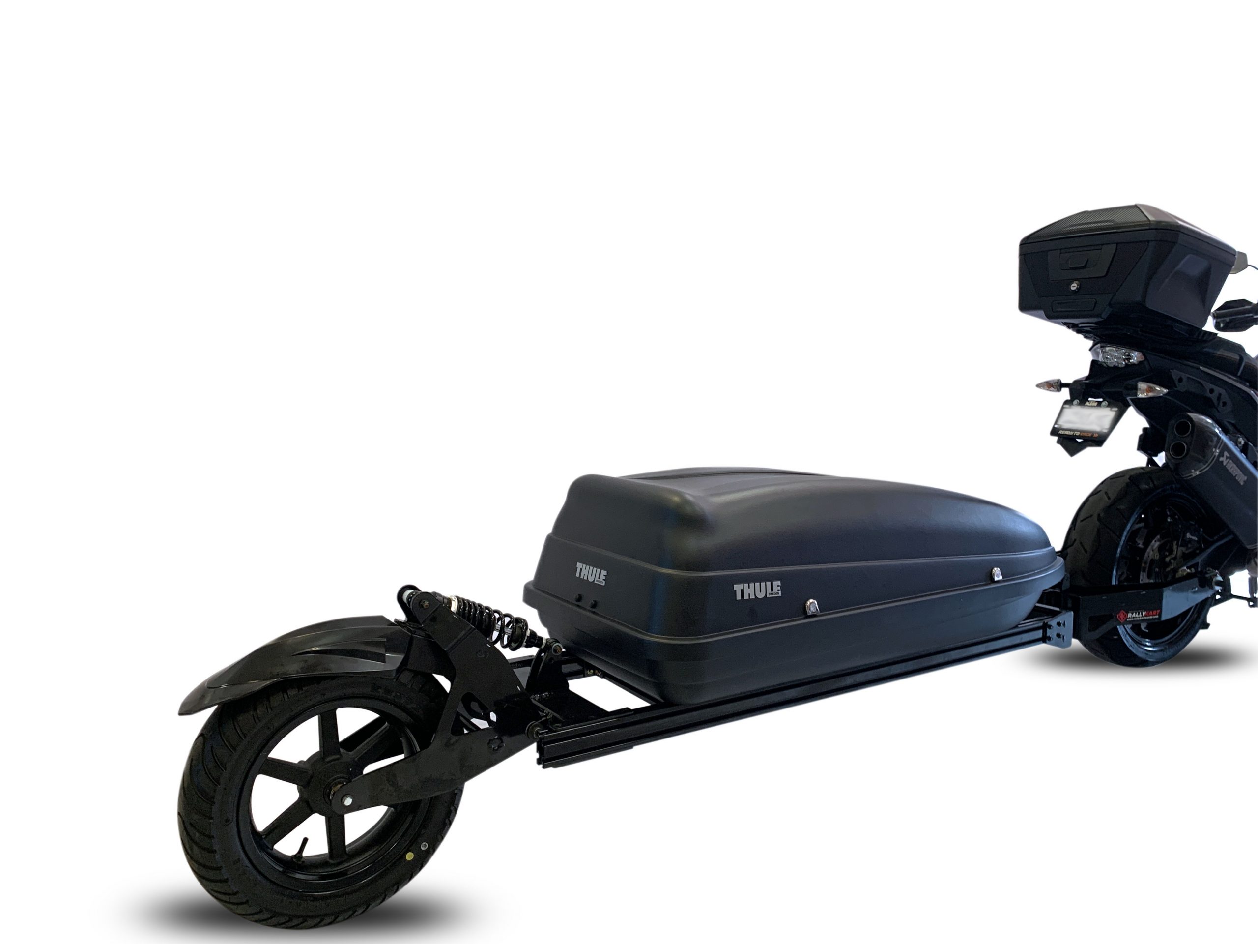 Motorcycle Trailer with Thule